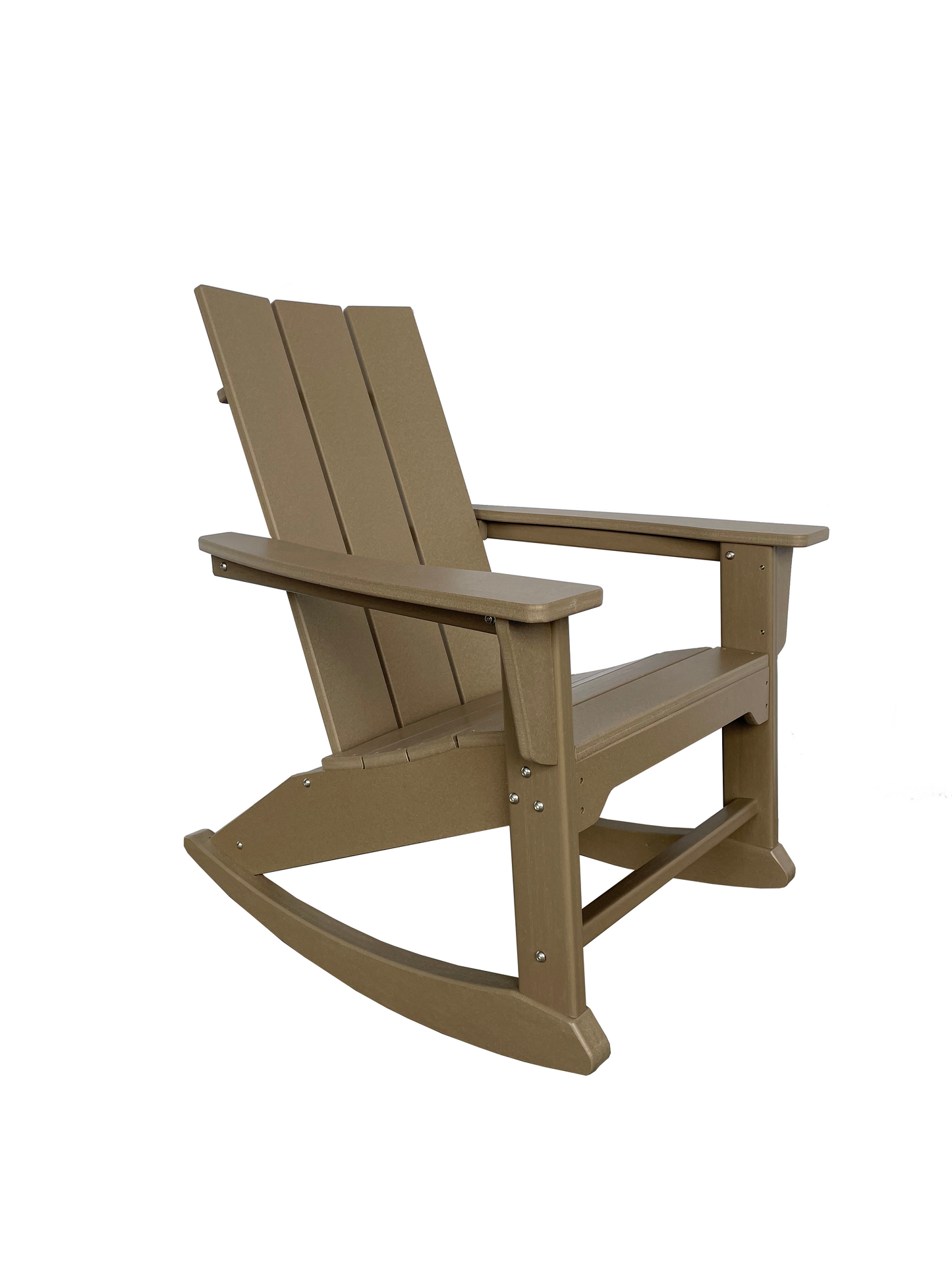 PolyTEAK RESINTEAK Modern Adirondack Rocking Chair