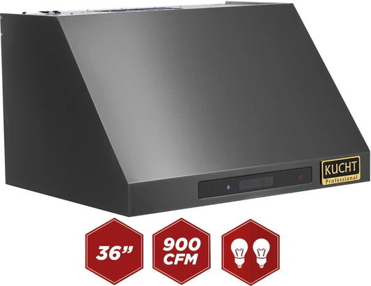 Kucht Gemstone™ 36" Under Cabinet Range Hood KRH363A