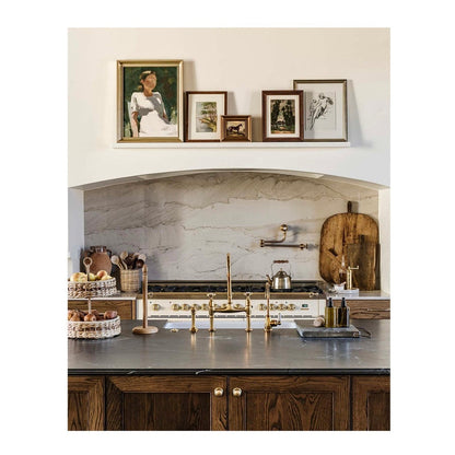 ILVE Nostalgie II 60" Dual Fuel Liquid Propane Range, Antique White, Brass Trim UP60FNMPAWGLP