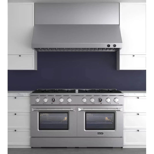 Kucht 60" Ducted Under Cabinet Range Hood Stainless Steel with Digital Controls KRH600-SS