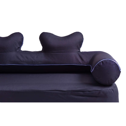 Coody Air Sofa Black - Inflatable Camping Couch with Built-In Pump