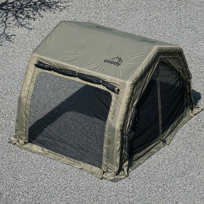 Coody AirTarp Pro Inflatable Canopy Extension for 17.2 Pro, 10.0 Pro & Hub Pro AirTents – Forest Green