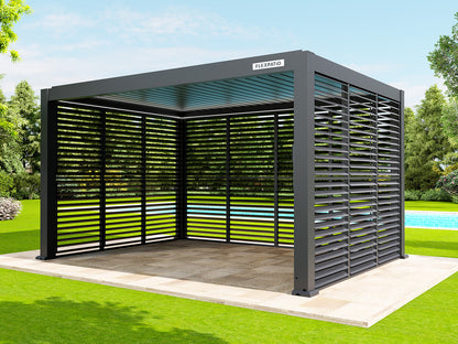 Privacy Shutter Walls