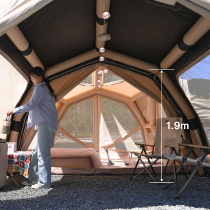 Coody AirTarp Pro Inflatable Canopy Extension for 17.2 Pro, 10.0 Pro & Hub Pro AirTents – Beige