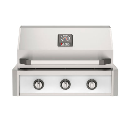 AOG 30" T-Series Built-In Gas Grill - Natural Gas - AOG30TN