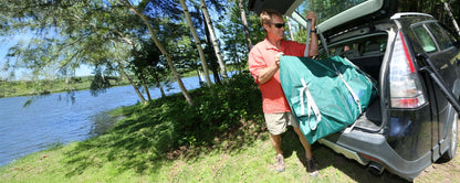 Sea Eagle Travel Canoe 16 Wood/Web Seats 2 Person Start Up Package