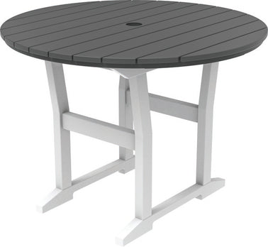 Seaside Casual Poly Coastline Café Round Dining Table