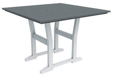 Seaside Casual Poly Coastline Café Square Dining Table