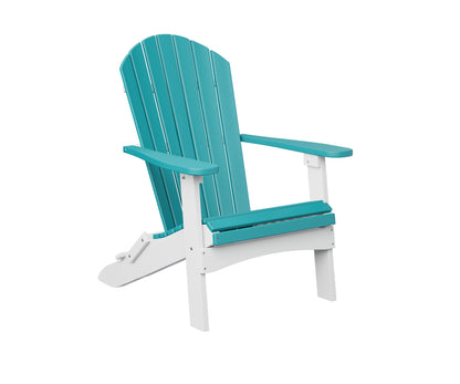 Berlin Gardens Comfo Back Poly Folding Adirondack Chair