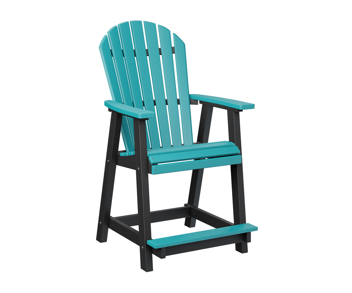 Berlin Gardens Comfo Back Poly Adirondack Counter Chair