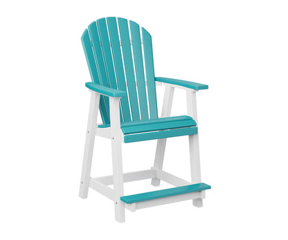 Berlin Gardens Comfo Back Poly Adirondack Counter Chair