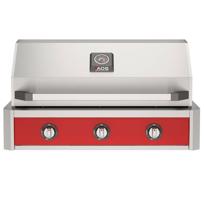 AOG 36" T-Series Built-In Gas Grill - Natural Gas - AOG36TN