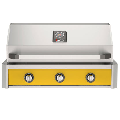 AOG 36" T-Series Built-In Gas Grill - Natural Gas - AOG36TN