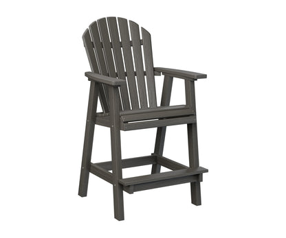 Berlin Gardens Comfo Back Poly Adirondack Bar Height Chair