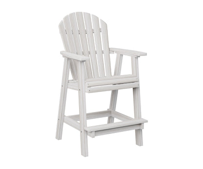 Berlin Gardens Comfo Back Poly Adirondack Bar Height Chair