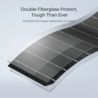 BougeRV 12V 400 Watt Flexible Solar System Kit