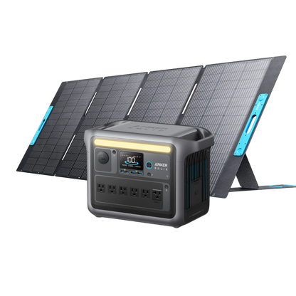 Anker SOLIX C1000X Solar Generator + 400W Solar Panel