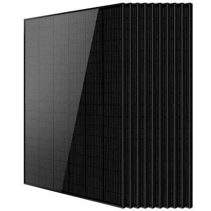 SunGoldPower 370W/ 415W/ 500W Mono Black PERC Solar Panel UL 61730 CEC Listed