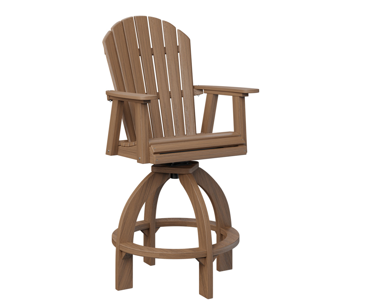 Berlin Gardens Comfo Back Poly Adirondack Swivel XT Chair