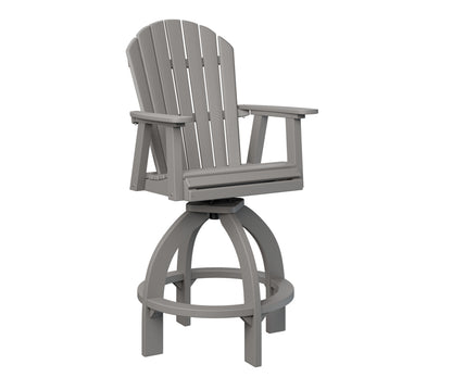 Berlin Gardens Comfo Back Poly Adirondack Swivel XT Chair