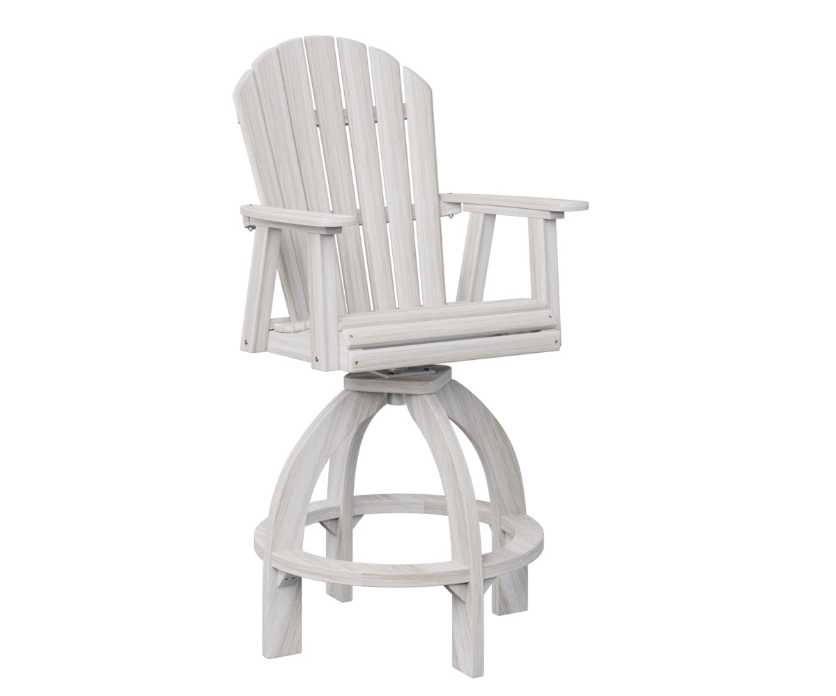 Berlin Gardens Comfo Back Poly Adirondack Swivel XT Chair