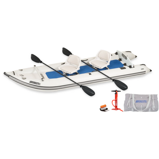 Sea Eagle 437ps Paddleski 2 Person Swivel Seat Package