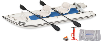 Sea Eagle 437ps Paddleski 2 Person Swivel Seat Package