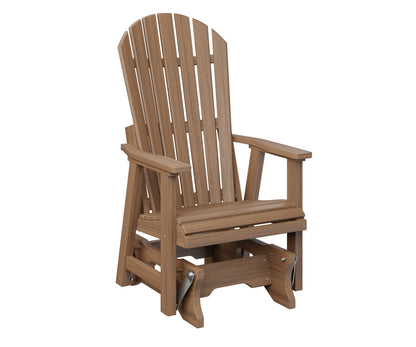 Berlin Gardens Comfo Back Poly Adirondack Single Glider