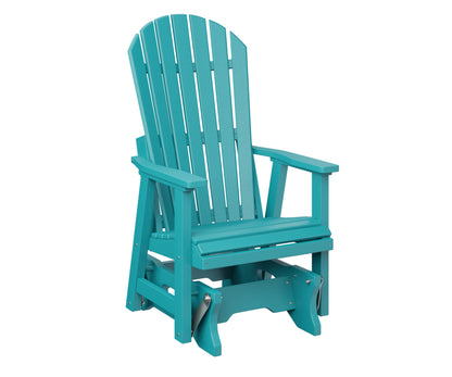 Berlin Gardens Comfo Back Poly Adirondack Single Glider