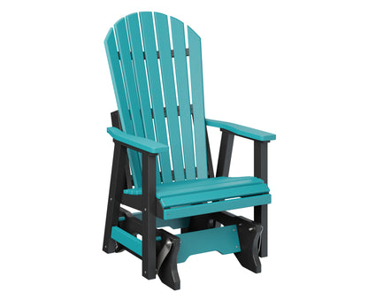 Berlin Gardens Comfo Back Poly Adirondack Single Glider