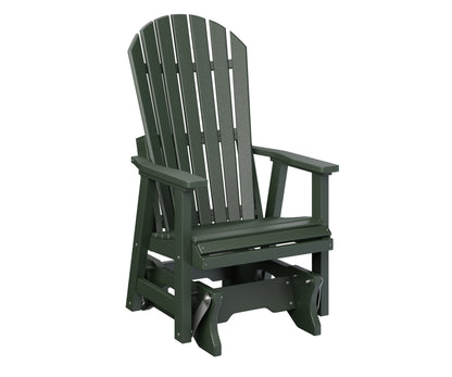 Berlin Gardens Comfo Back Poly Adirondack Single Glider