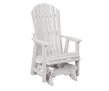 Berlin Gardens Comfo Back Poly Adirondack Single Glider