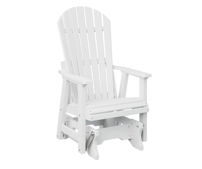 Berlin Gardens Comfo Back Poly Adirondack Single Glider