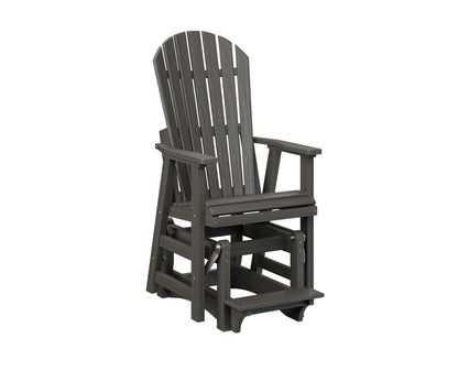 Berlin Gardens Comfo Back Poly Adirondack Counter Glider