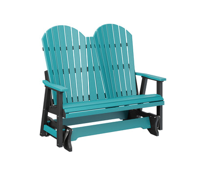 Berlin Gardens Comfo Back Poly Adirondack Double Glider