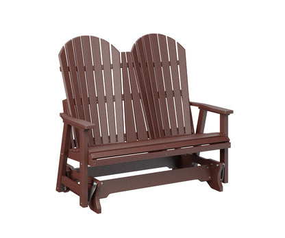 Berlin Gardens Comfo Back Poly Adirondack Double Glider