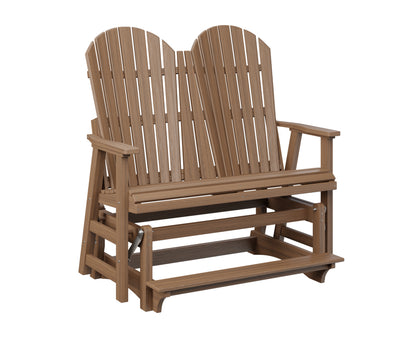 Berlin Gardens Comfo Back Poly Adirondack Double Counter Glider