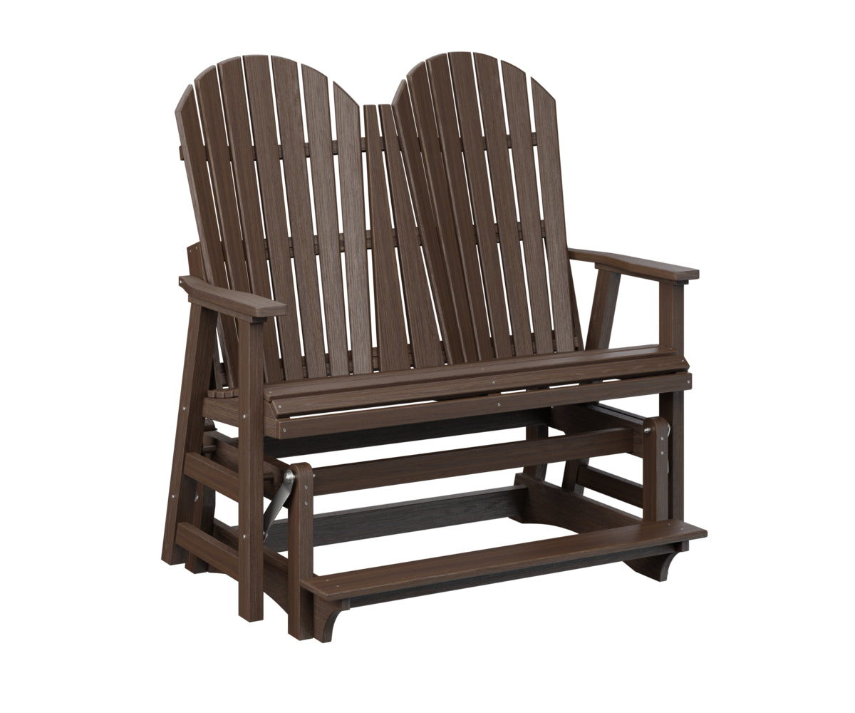 Berlin Gardens Comfo Back Poly Adirondack Double Counter Glider