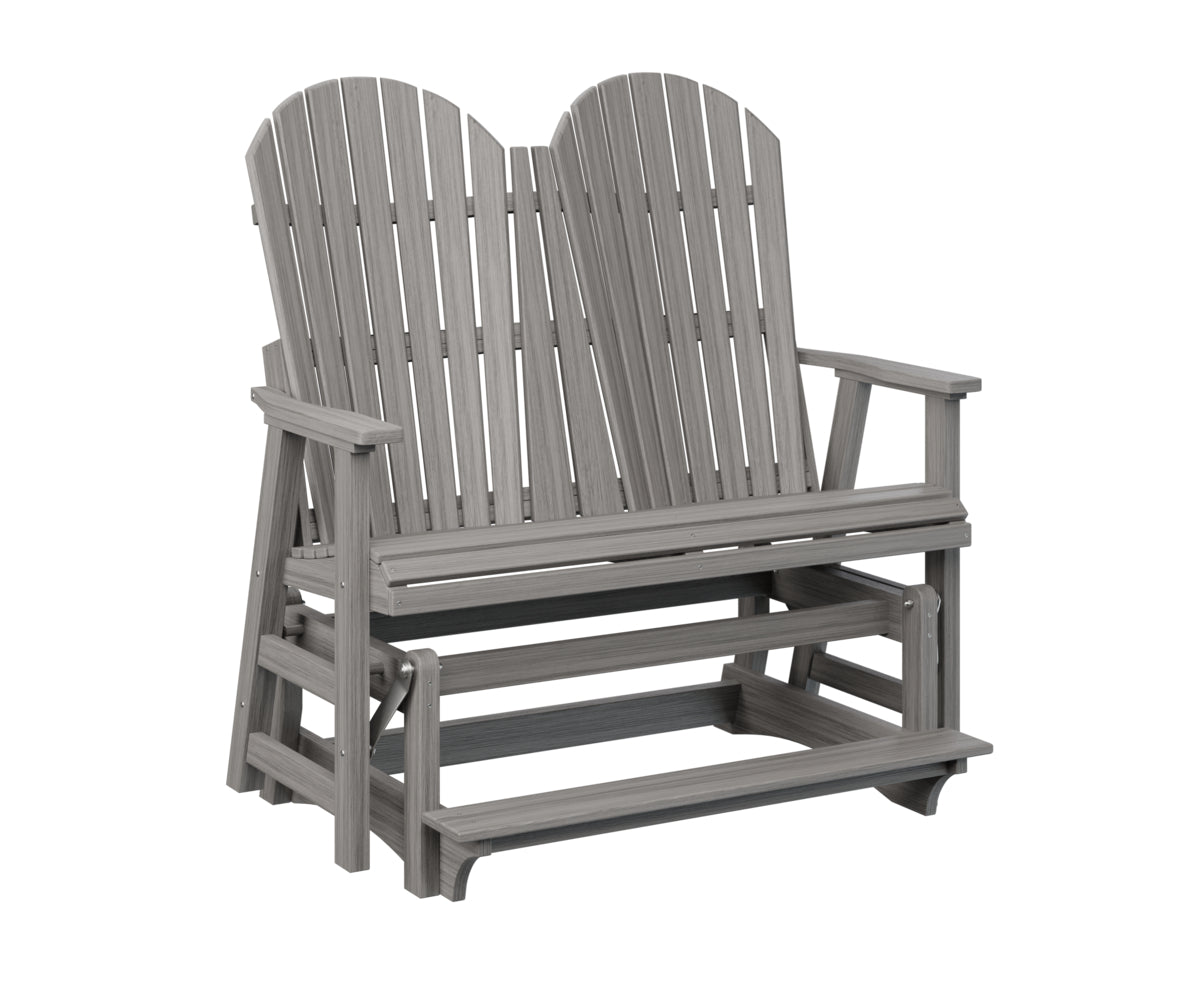 Berlin Gardens Comfo Back Poly Adirondack Double Counter Glider