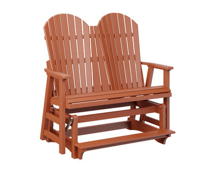 Berlin Gardens Comfo Back Poly Adirondack Double Counter Glider