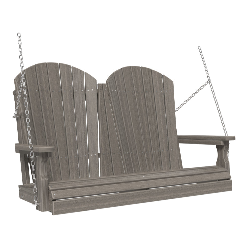 LuxCraft Poly 4' Adirondack Swing