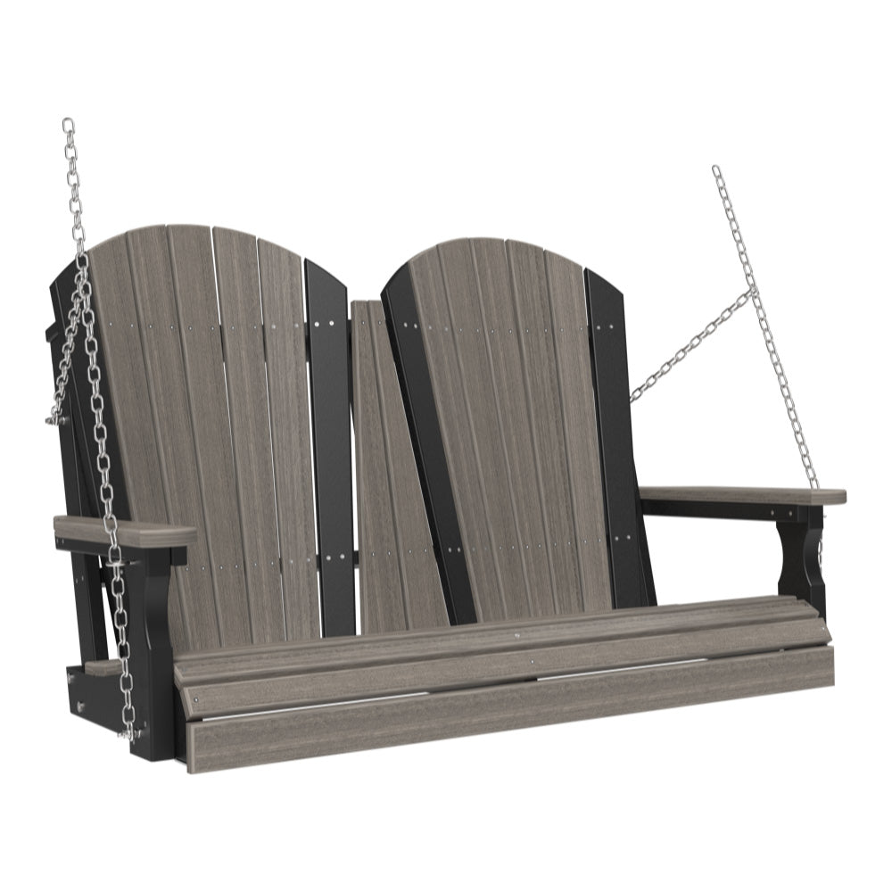 LuxCraft Poly 4' Adirondack Swing