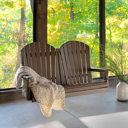 LuxCraft 4' Adirondack Swing