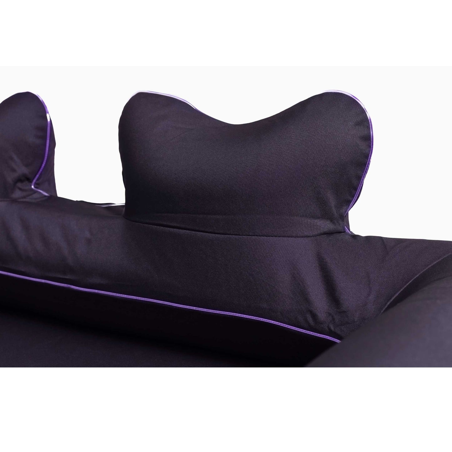 Coody Air Sofa Black - Inflatable Camping Couch with Built-In Pump