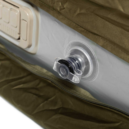 Coody Air Mattress Green Queen (197×150×35 cm) – Premium Air Bed with Built-in Pump