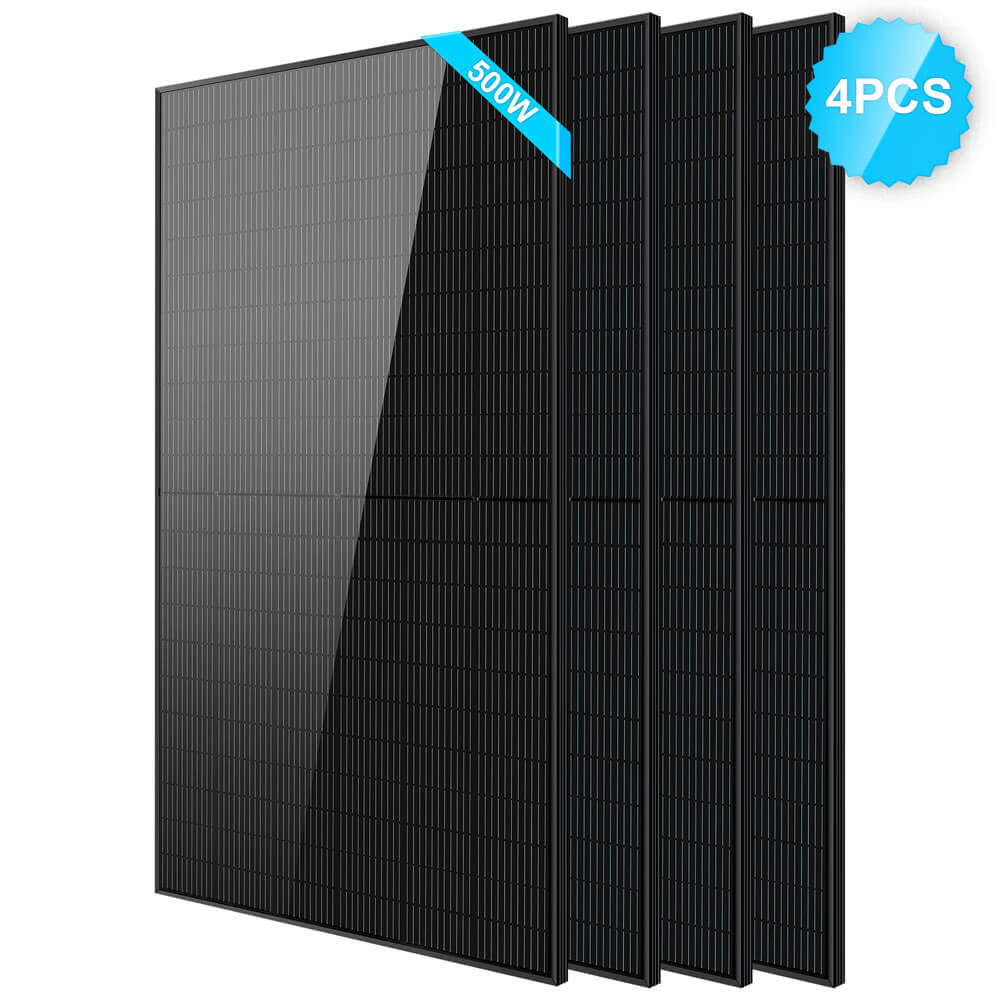SunGoldPower 500W Mono Black PERC Solar Panel  UL61730 CEC Listed