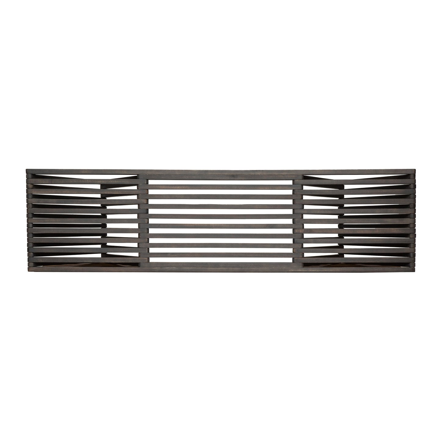 PolyTEAK Modern Triangular Leg Outdoor Bench