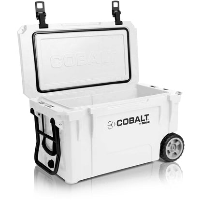 Blue Coolers Cobalt 55 Quart with Wheels Roto-Molded Super Cooler - Custom