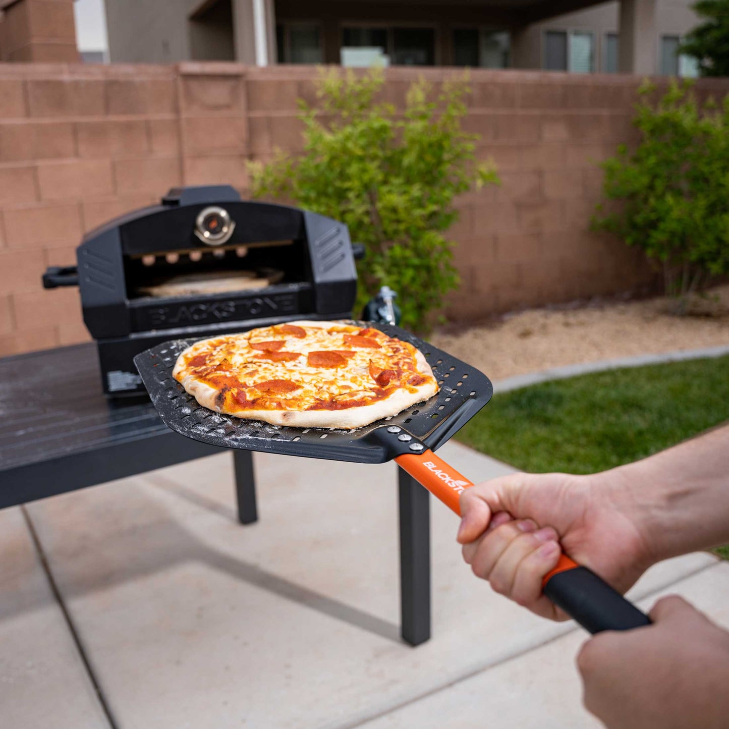 Black Aluminum Pizza Peel