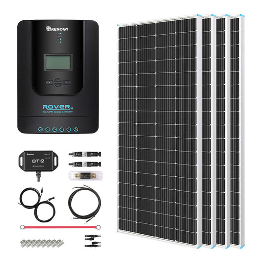 Renogy 800W 12V General Off Grid Solar Kit